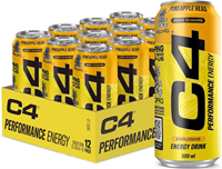 C4 Energy Pineapple Head (12 x 500 ml)