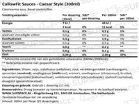 CallowFit Sauces Caesar Style (300 ml)