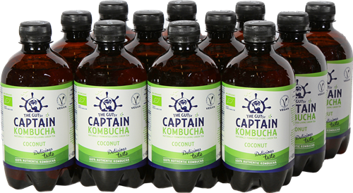 Captain Kombucha Noix de coco (12 x 400 ml)
