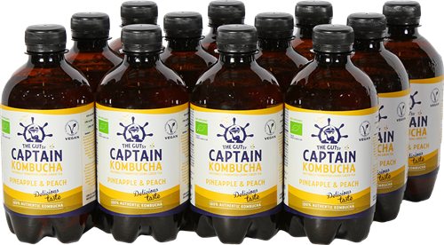 Captain Kombucha Ananas (12 x 400 ml)