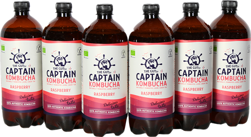Captain Kombucha Framboise (6 x 1000 ml)