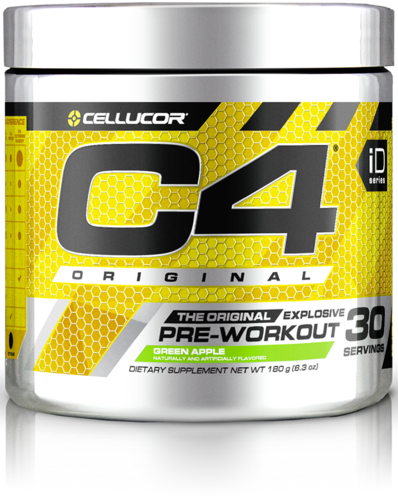C4 Original Pre-workout Pomme verte (195 g)