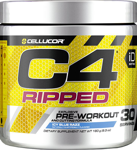 C4 Ripped Icy Blue Razz (30 doses)