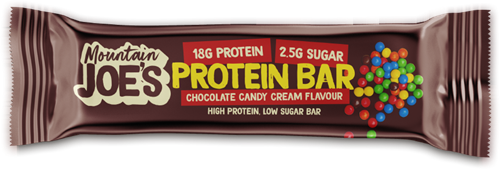 Mountain Joe's Protein Bar Choco Candy Cream (12 x 55 g)-2