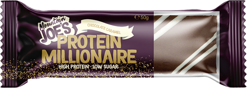 Mountain Joe's Protein Millionaire Chocolat Caramel (10 x 50 g)-2