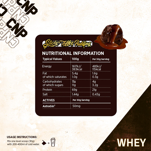 CNP Whey Sticky Toffee Pudding (2000 g)-2