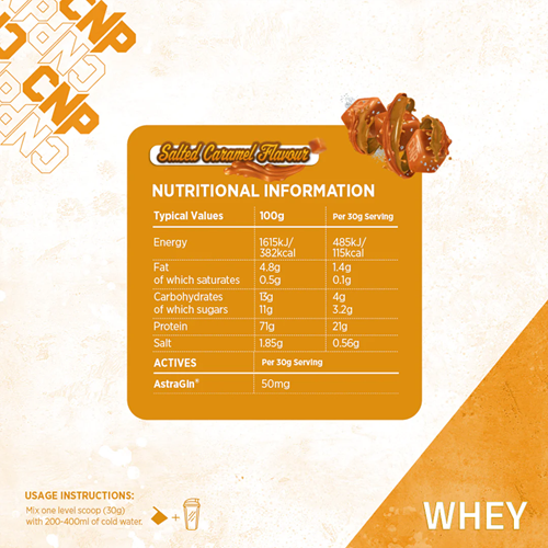 CNP Whey Caramel salé (900 g)-2