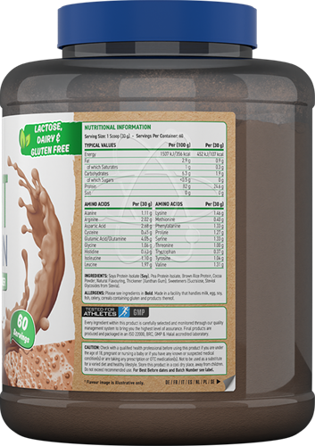 Applied Nutrition Critical Plant Protein Chocolat (1800 g)-2