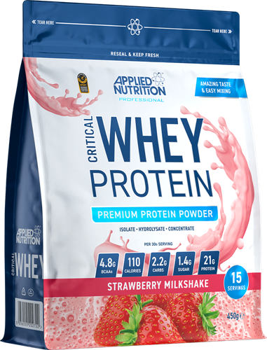 Applied Nutrition Critical Whey Strawberry Milkshake (450 g)