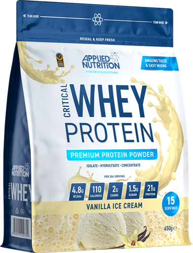 Applied Nutrition Critical Whey Vanilla Ice Cream (450 g)