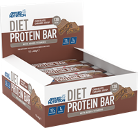 Applied Nutrition Diet Protein Bar Chocolate Caramel Crisp (12 x 45 g)