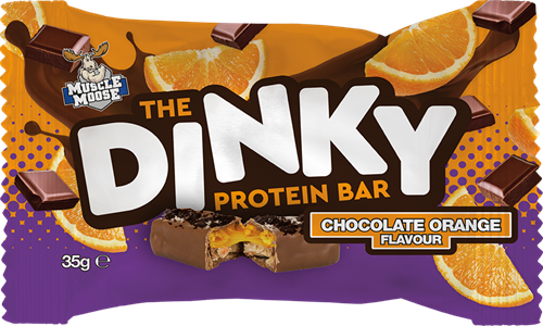 Muscle Moose The Dinky Protein Bar Birthday Cake (12 x 35 g)-2