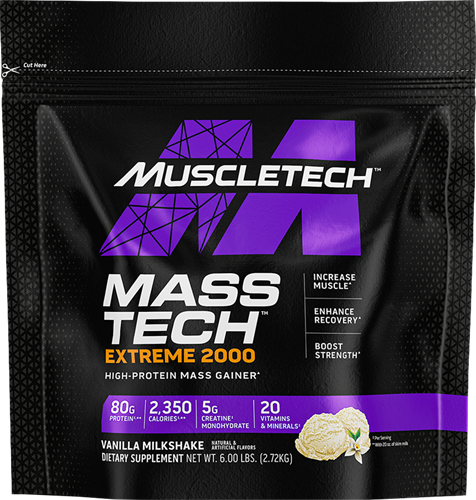 MuscleTech Performance Series Mass Tech Extreme 2000 Vanille (2720 g)