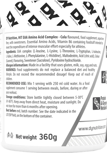 DY Nutrition Hit EAA Orange sanguine (360 g)-3