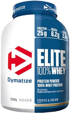 Dymatize Elite Whey Protein Cookies & Cream (2100 g)