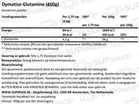 Dymatize Glutamine (400 gr)
