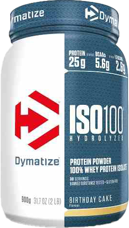 Dymatize ISO 100 Hydrolized Birthday Cake (900 g)