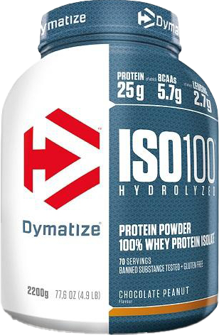 Dymatize ISO 100 Hydrolized Chocolat Cacahuètes (2200 g)