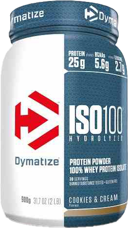 Dymatize ISO 100 Hydrolized Cookies & Cream (900 g)