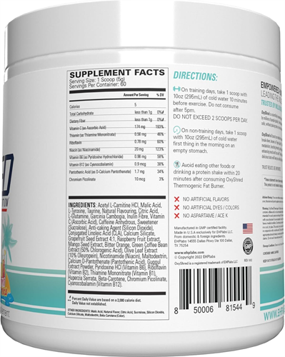 EHP Labs OxyShred Bahama Breeze (60 doses)-2