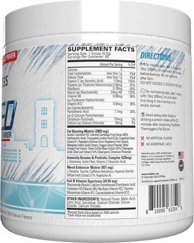 EHP Labs OxyShred Frosty Big Apple (60 doses)-2