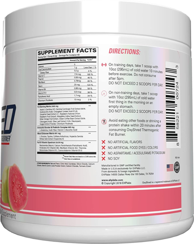 EHP Labs OxyShred Guava Paradise (60 doses)-2