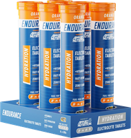 Applied Nutrition Endurance Hydration Electrolyte Tablets Orange (6 x 20 comprimés)