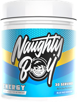 Naughty Boy Energy Pre-Workout Framboise bleue (390 g)