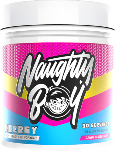 Naughty Boy Energy Pre-Workout Candy Bubblegum (390 g)