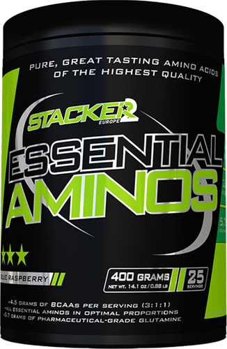Stacker2 Essential Aminos Framboise Bleue (400 g)