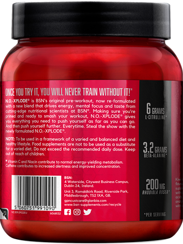 BSN NO-Xplode Green Burst (390 g)-3