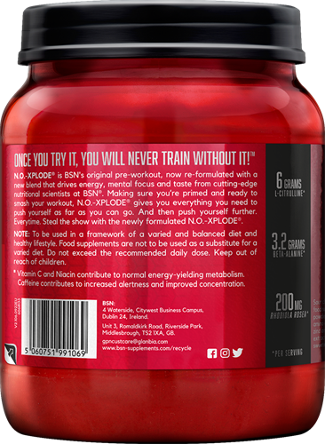BSN NO-Xplode Red Rush (650 g)-3