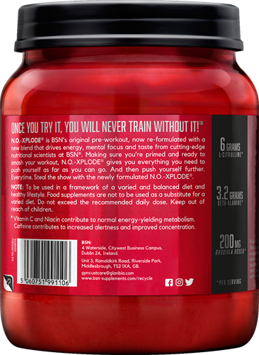 BSN NO-Xplode Green Burst (650 g)-3