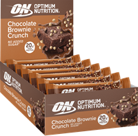 Optimum Nutrition Protein Bar Chocolate Brownie Crunch (10 x 65 g)