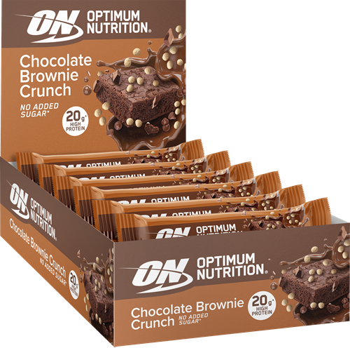 Optimum Nutrition Protein Bar Chocolate Brownie Crunch (10 x 65 g)