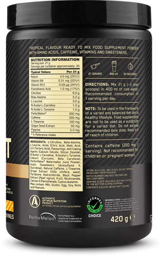 Optimum Nutrition Gold Standard Pre-workout Advanced Tropical (420 g)-2
