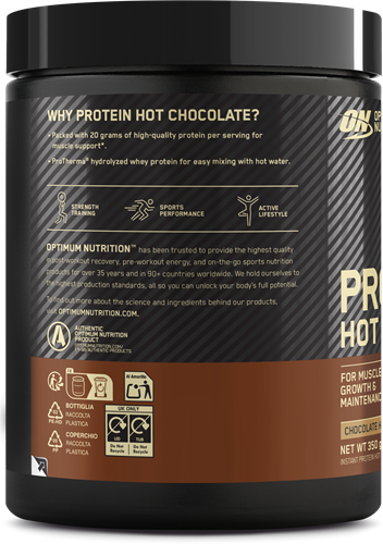 Optimum Nutrition Protein Hot Chocolate Chocolate Hazelnut (350 g)-3