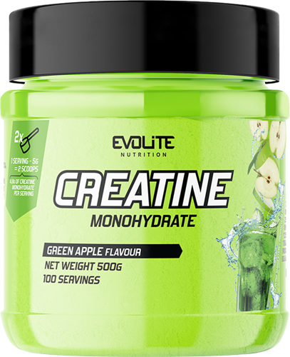 Evolite Creatine Monohydrate Pomme verte (500 g)