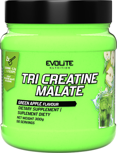 Evolite Tri Creatine Malate Pomme verte (300 g)