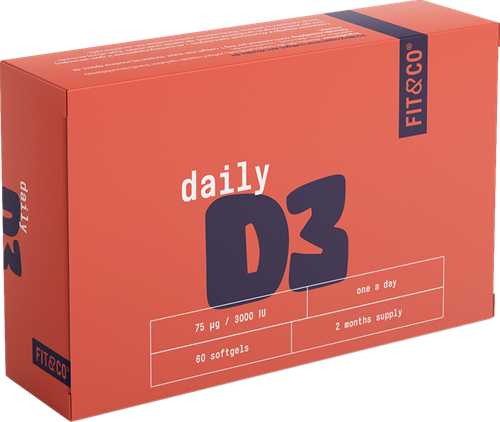 Fit & Co Daily D3 (60 softgels)