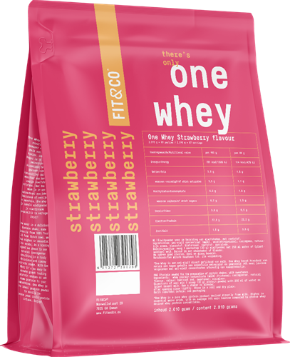 Fit & Co One Whey Fraise (2010 g)-2