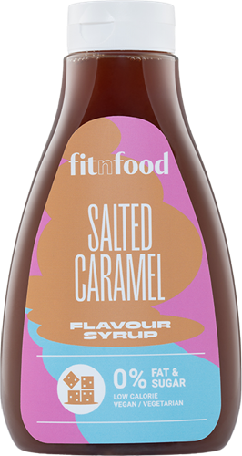 FitnFood Syrup Caramel au beurre salé (425 ml)