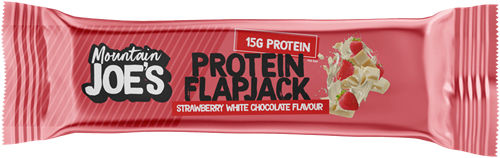 Mountain Joe's Protein Flapjacks Fraise & Chocolat blanc (16 x 60 g)-2