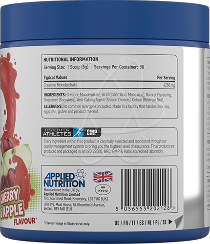 Applied Nutrition Flavoured Creatine Cerise & Pomme (250 g)-2