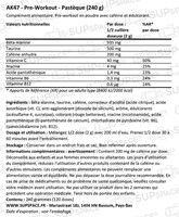 AK47 Pre-Workout Pastèque (240 g)-1