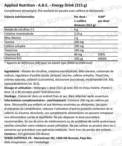 Applied Nutrition ABE Ultimate Pre-Workout Energy (375 g)-1