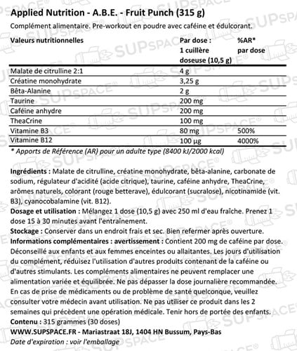 Applied Nutrition ABE Ultimate Pre-Workout Energy (375 g)-1