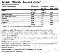 Barebells Milkshake Banane (8 x 330 ml)-1