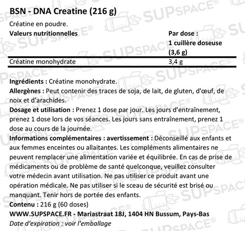 DNA Creatine (216 g)-1
