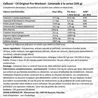 C4 Original Pre-workout Limonade à la cerise (195 g)-1